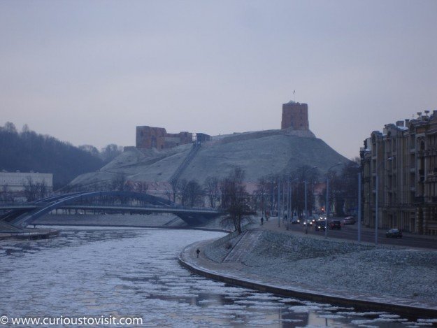 River Neris Vilnius - Gediminas Castle