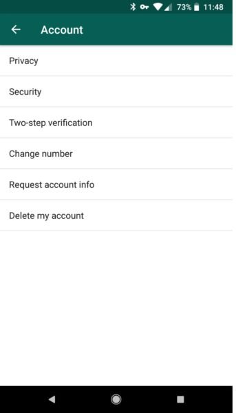 account settings 