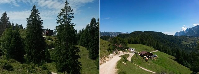 Weinberger Haus und Brentenjochalm