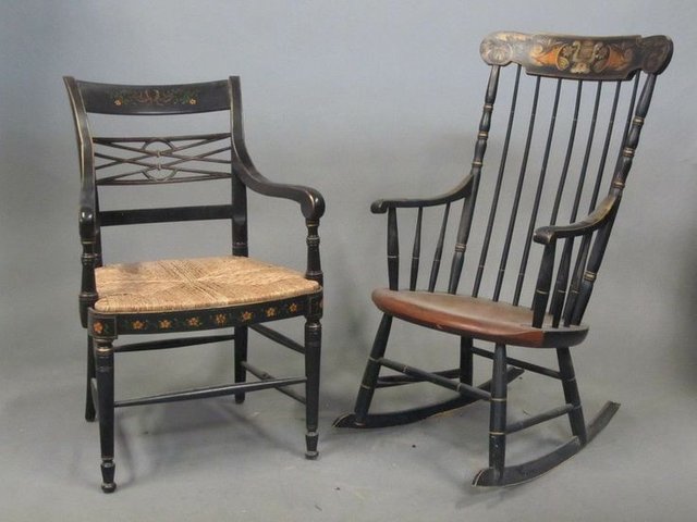 All About Antique Hitchcock Chairs Steemit