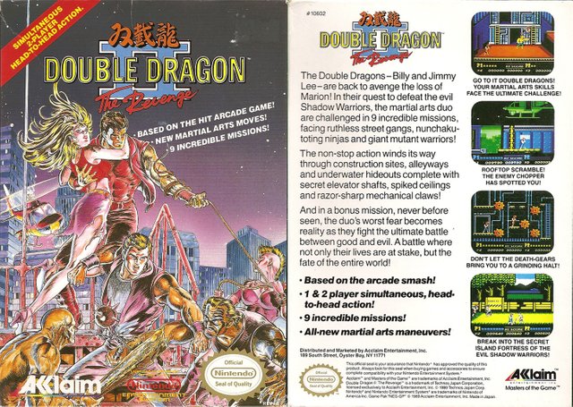 Player 1 Start: Retro-Review Head-to-Head: Double Dragon II: The