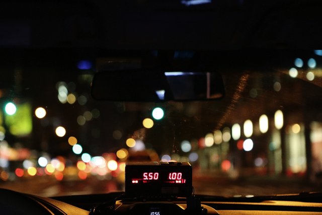 taxi lights