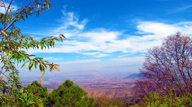 View of valley