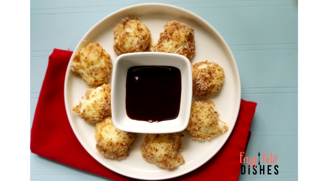 When you need a sweet, decadent dessert that won’t push your carb intake over the limit, you need to try these fried cheesecake bites.