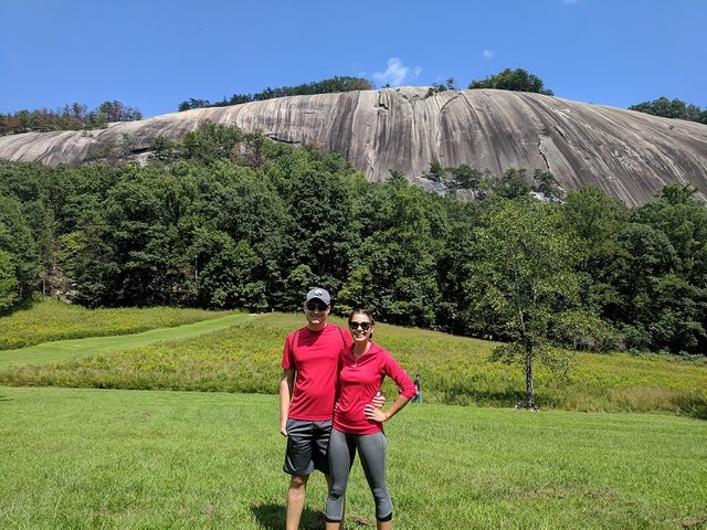 Side of Stone Mountain