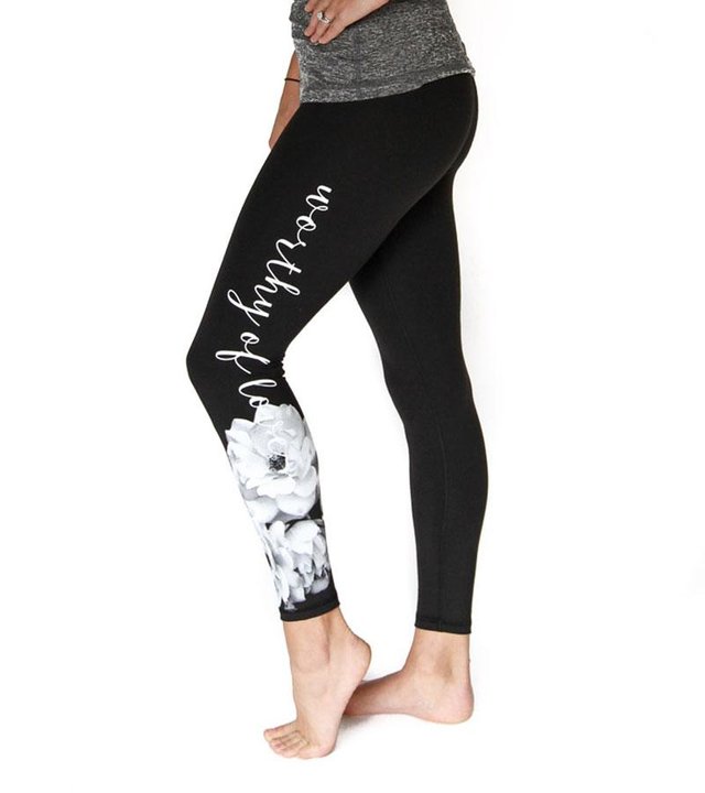 worthy of love leggings