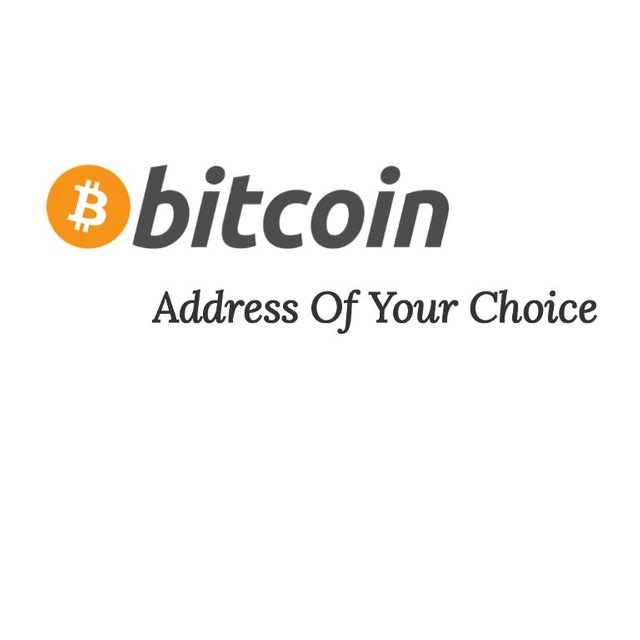 Hot Generate Bitcoin Address Of Your Choice Steemit - 