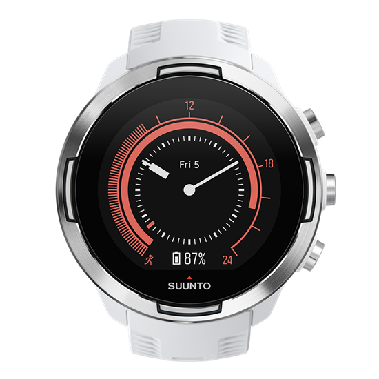 suunto 9 face white