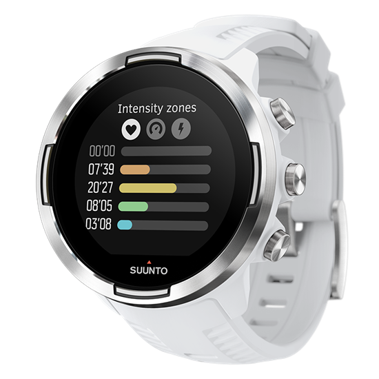 suunto 9 white angle