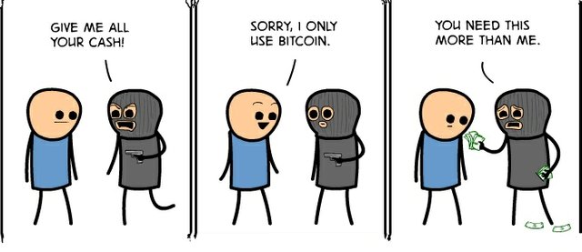 Cash or Bitcoin
