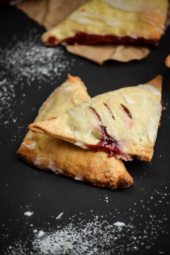 Simple Fresh Strawberry Turnovers (4)