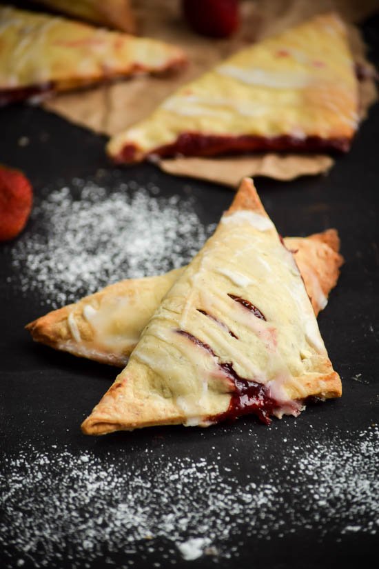 Simple Fresh Strawberry Turnovers (5)