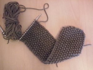 Stirnband stricken