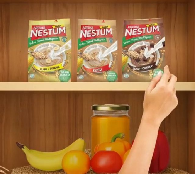 Semangkuk Nestum untuk sarapan sehat keluarga Indonesia