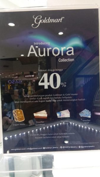 Gemerlap Aurora Pancarkan Cahaya Cantikmu