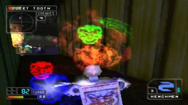 Twisted Metal 4 - All Bosses (Sweet Tooth) 