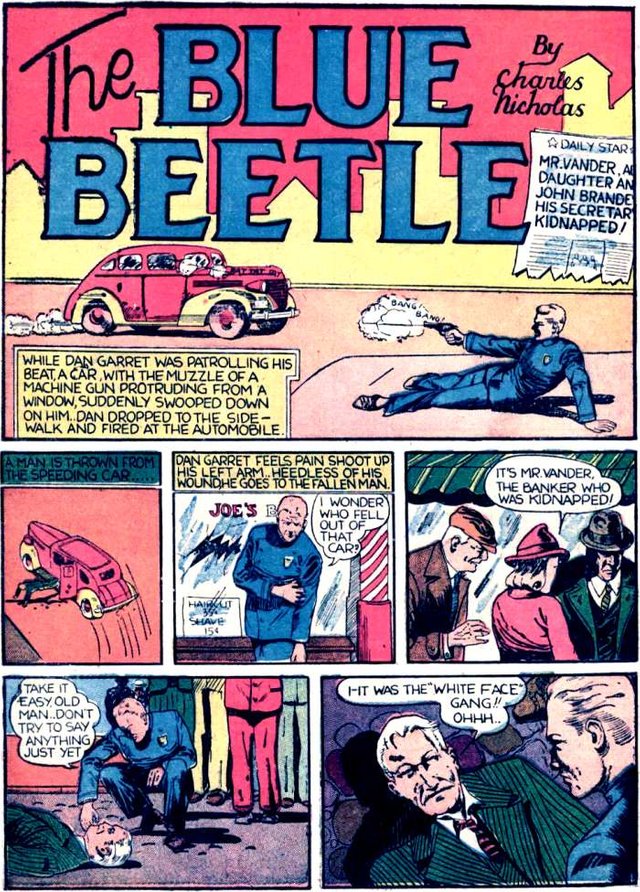 Blue Beetle #2: Golden Age Superhero Comic (Blue Beetle (Golden Age  Comic)): Lotzagoodstuf, Fox Feature Syndicate: 9798388307095: :  Books