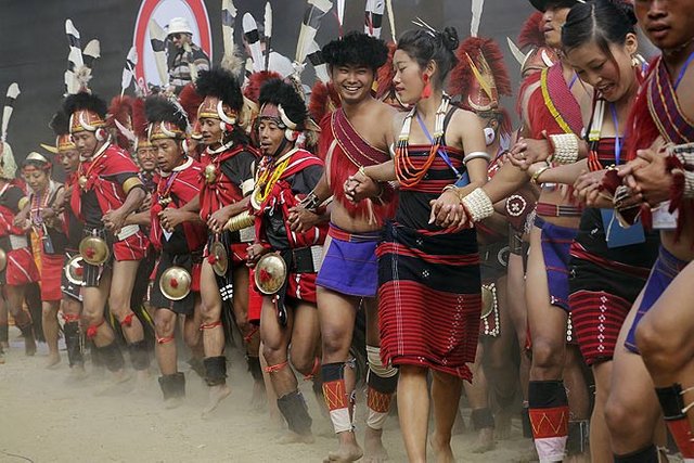 This is the beautiful Naga Hornbilll festival