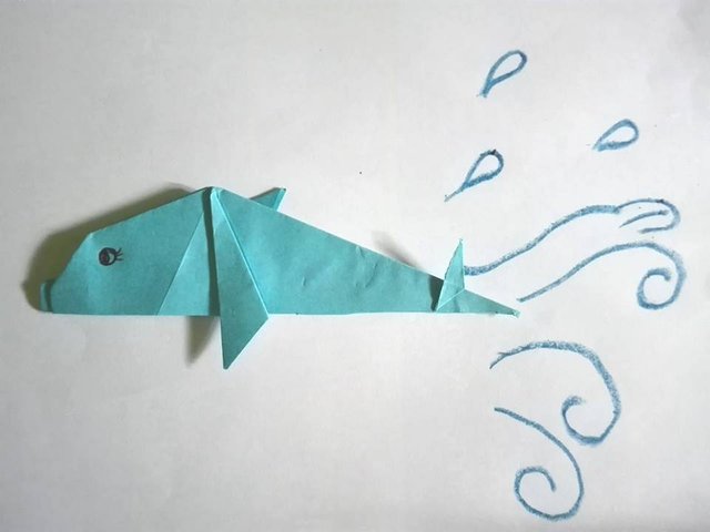 Origami 101 How To Make Dolphin Origami Steemit