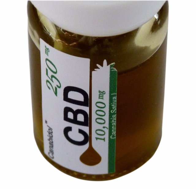 canabidol oil label