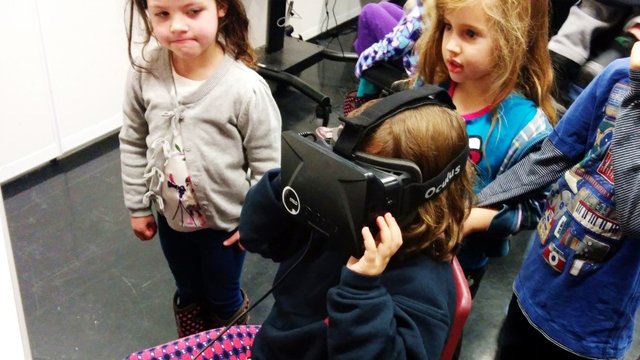 VR tested by childs