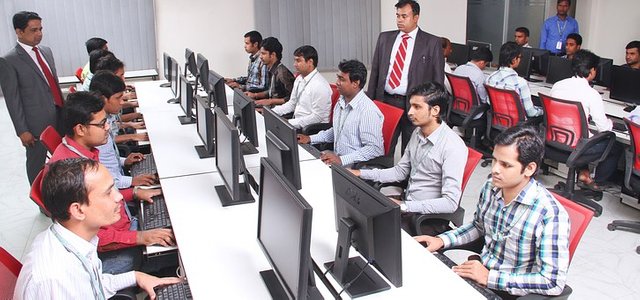 Office, Classroom, Computers, India