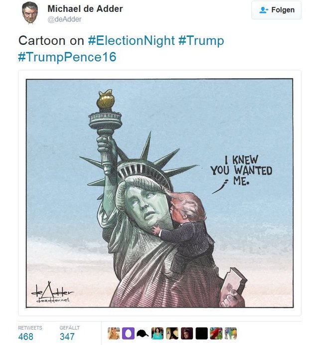 International Cartoonists: Trump Election