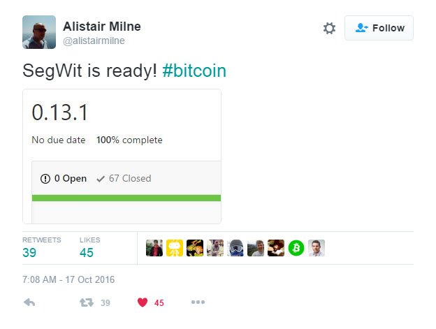 Segwit is ready