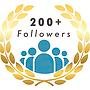 200+ Followers