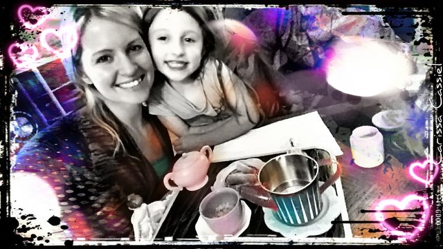 Tea Party with my Niece