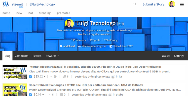 luigi tecnologo