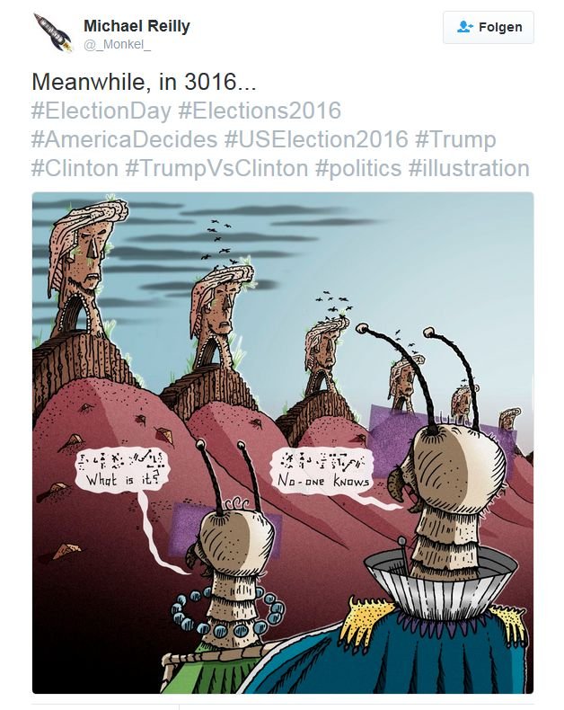 International Cartoonists: Trump Election