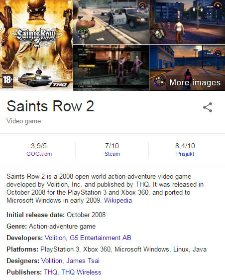 Saints Row 2, PC Linux Steam Game