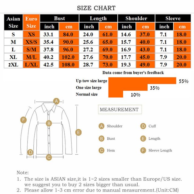 Chinese Size Chart To Us A Visual Reference of Charts Chart Master