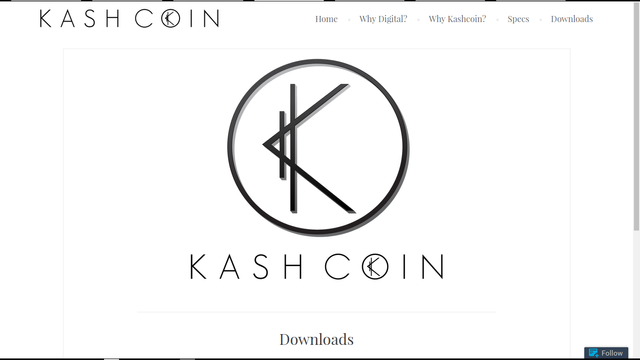 Image of Kashcoin site