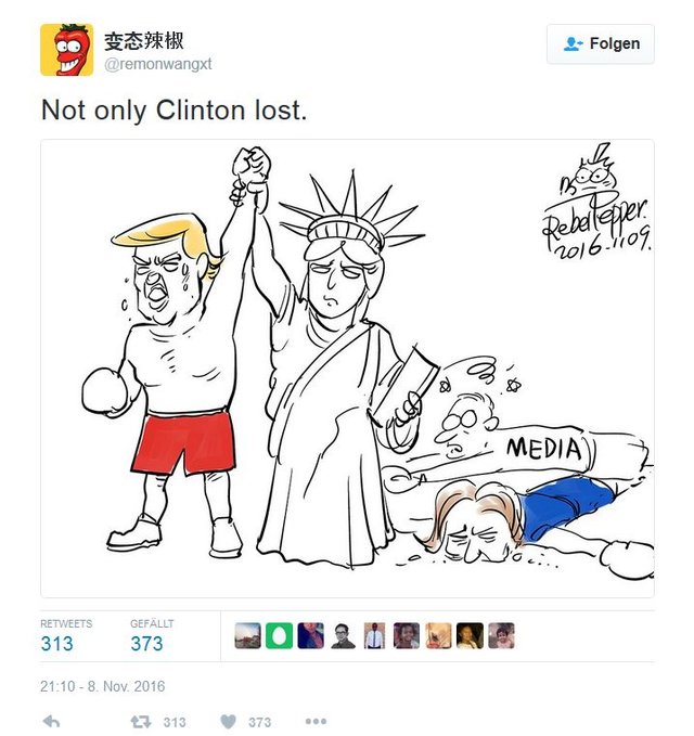 International Cartoonists: Trump Election