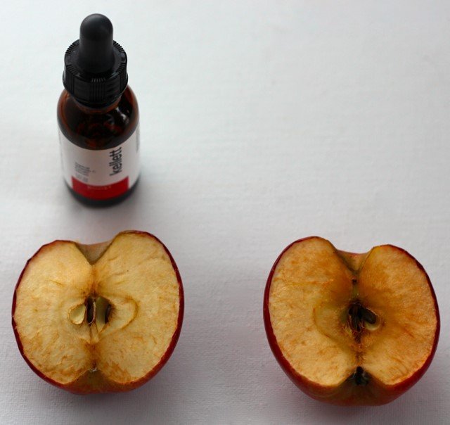 Vitamin C Experiment on Apple