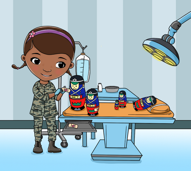 Doc McStuffins in Afghanistan