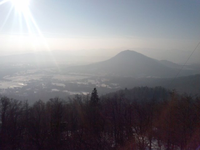 Neighbouring hill of Šmarna gora