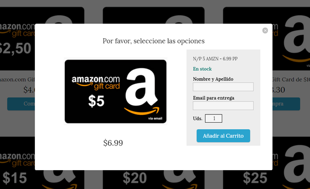 comprar gift card amazon con bitcoin