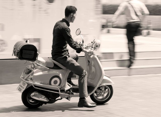 Moped in Bangkok