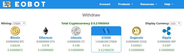 Mining Steem At Eobot