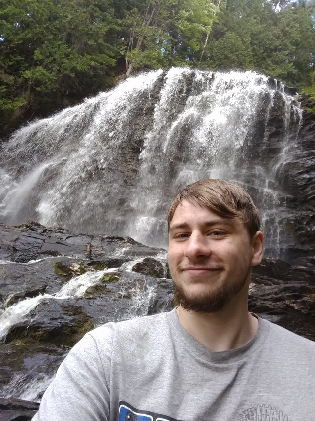 Beaver Brook Falls up close