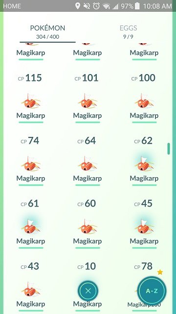 magikarps