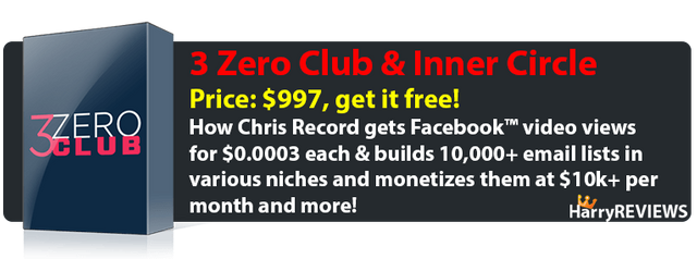 Chris Record – 3 Zero Club & Inner Circle