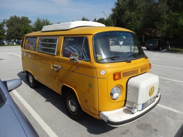 Orange Love Van