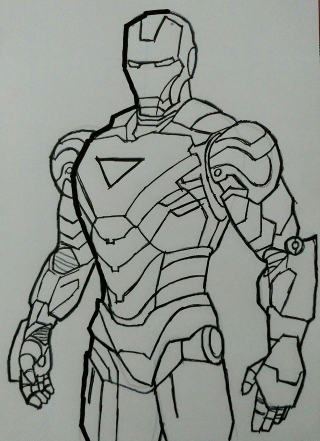 Featured image of post Color Iron Man Hand Drawing