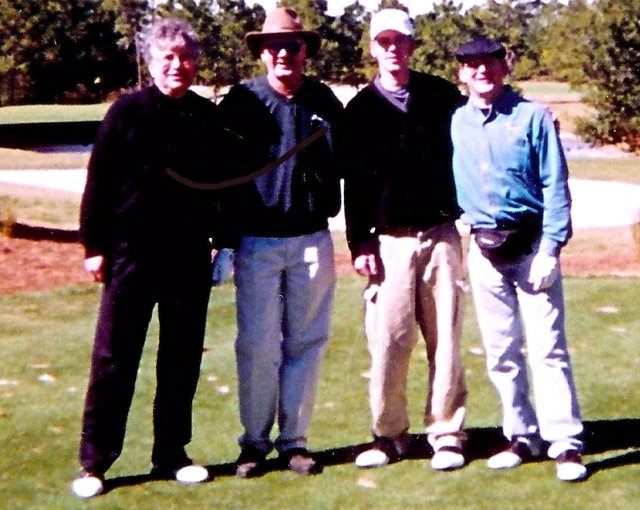 Bo plays Golf in Disney World with Tom Brown, Jr