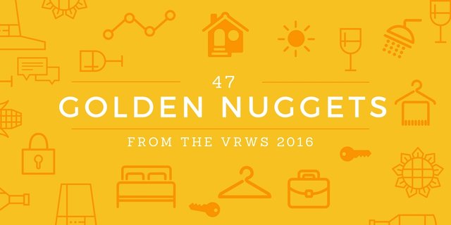 47 golden nuggets from the VRWS 2016