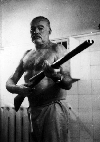 Hemingway With A Shotgun Image